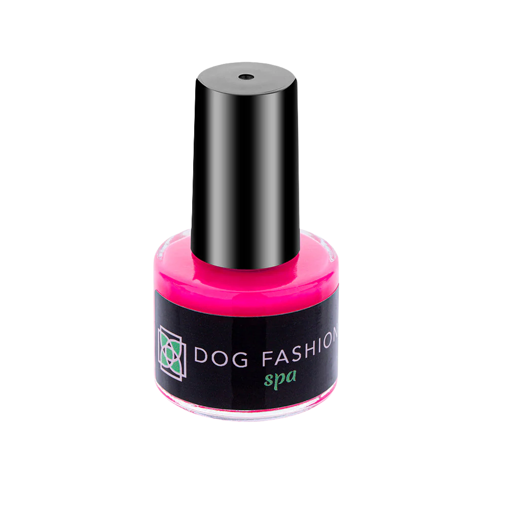Happy Paw Hot Pink Non-toxic Nail Polish by Dog Fashion Spa