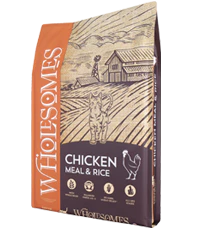 Wholesomes Chicken Meal and Rice Cat Food (15lb)