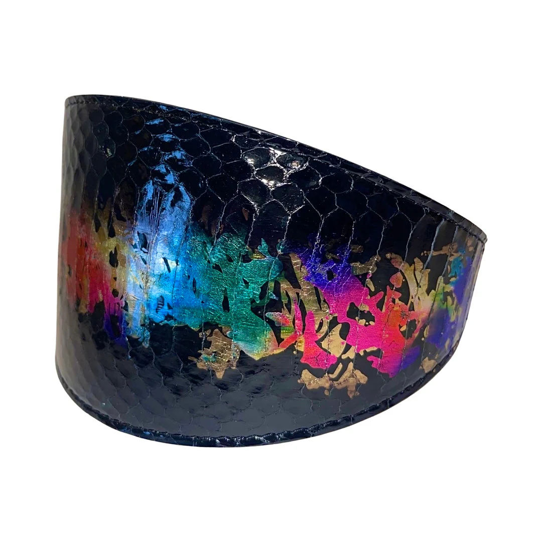 Wide Style Art Deco Snake Collar - Image 2