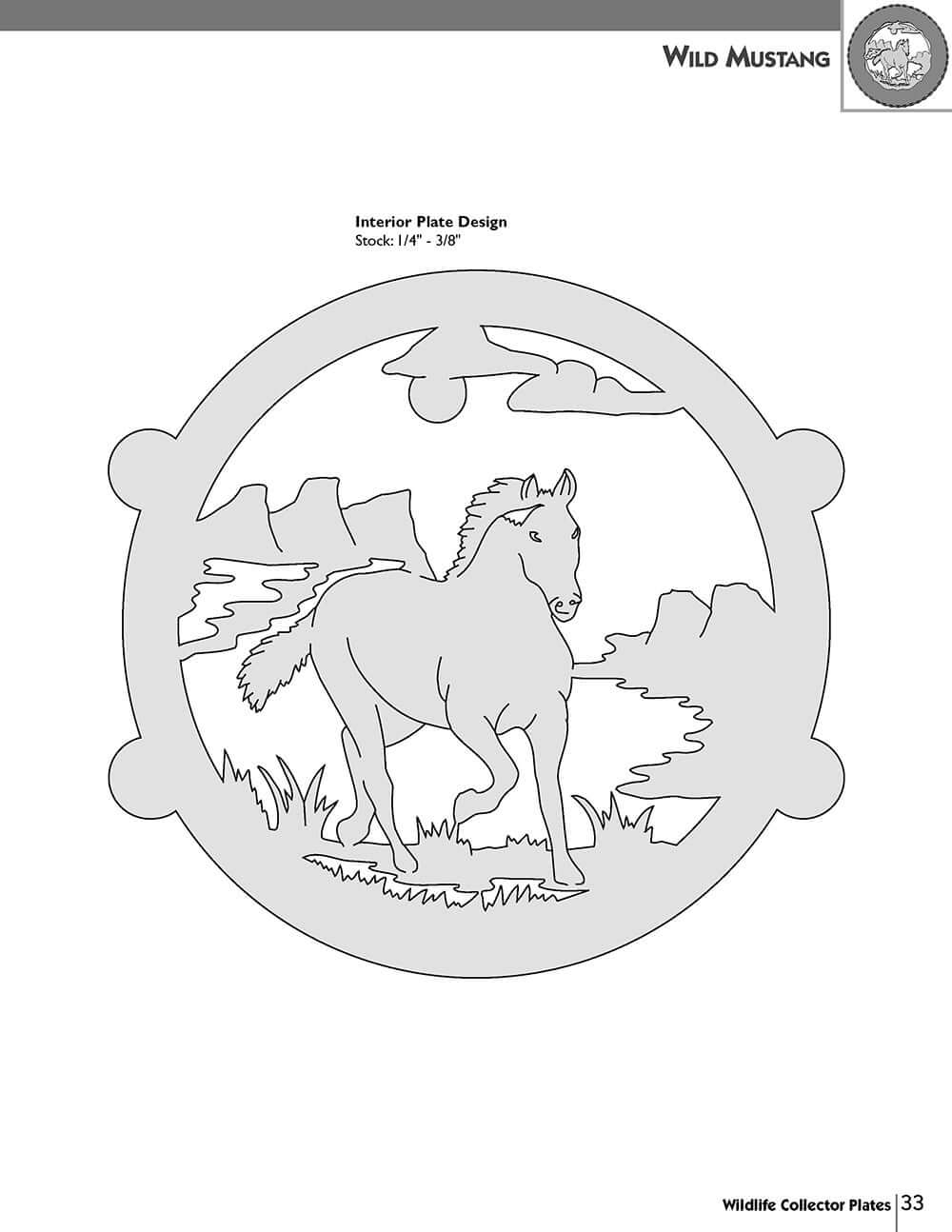 Wildlife Collector Plates for the Scroll Saw - Image 4
