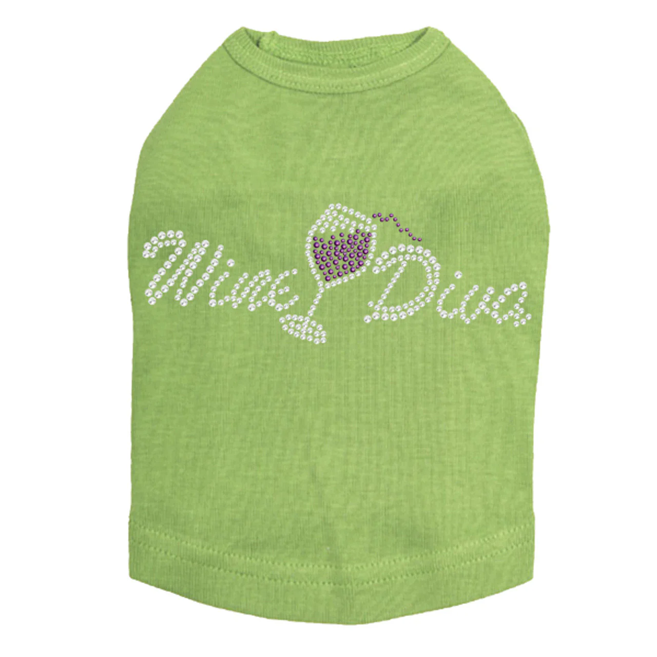 Wine Diva 1 - Dog Tank - Image 10