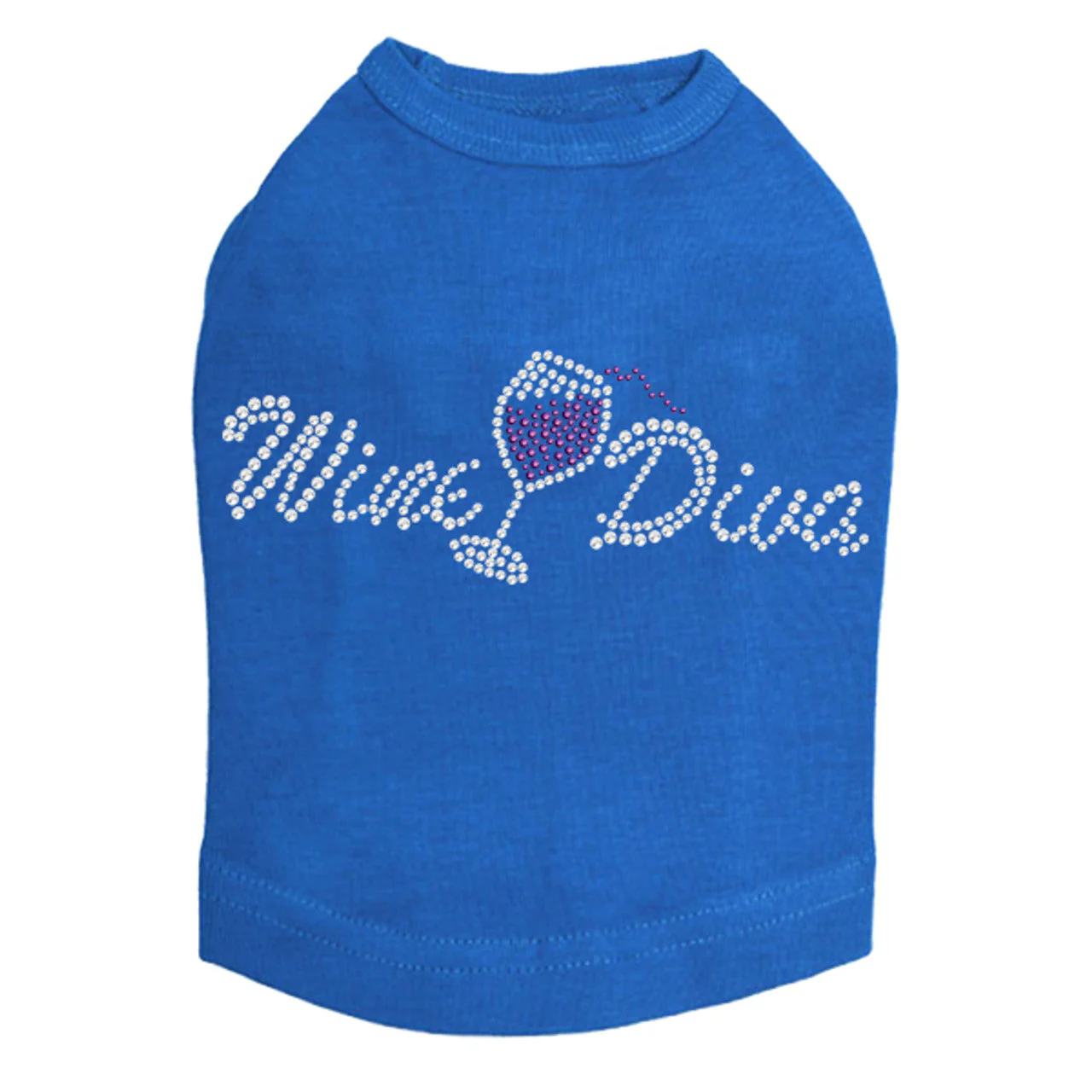 Wine Diva 1 - Dog Tank - Image 8