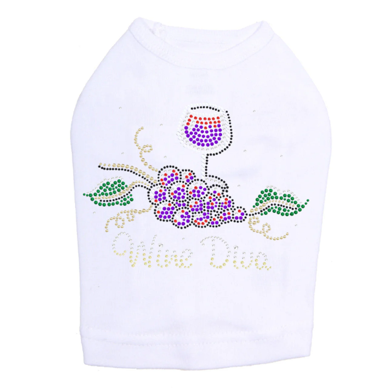 Wine Diva 2 - Dog Tank - Image 8