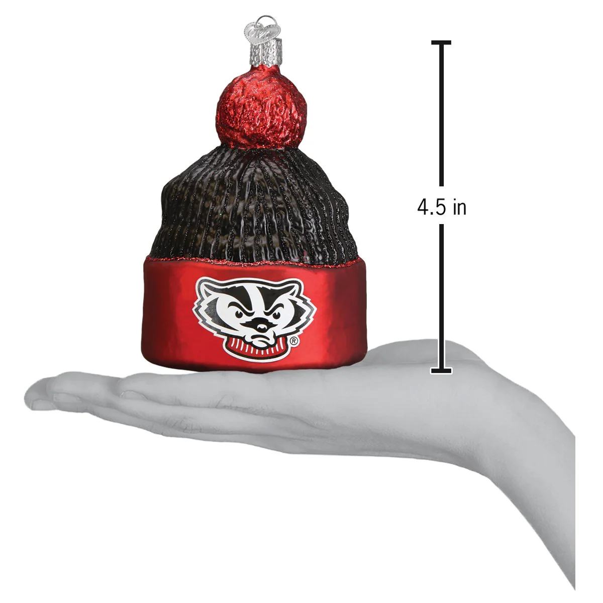Wisconsin Beanie Ornament - Image 4