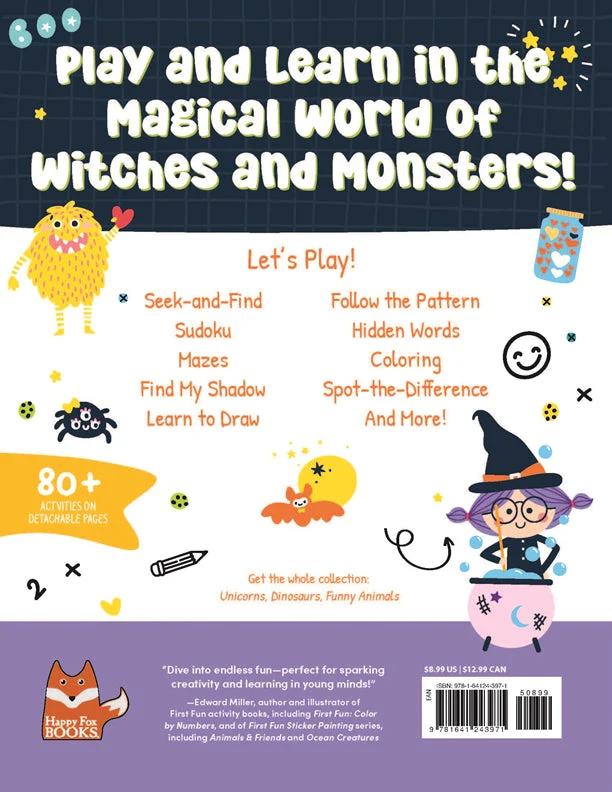 Witches and Monsters Activity Book - Image 5