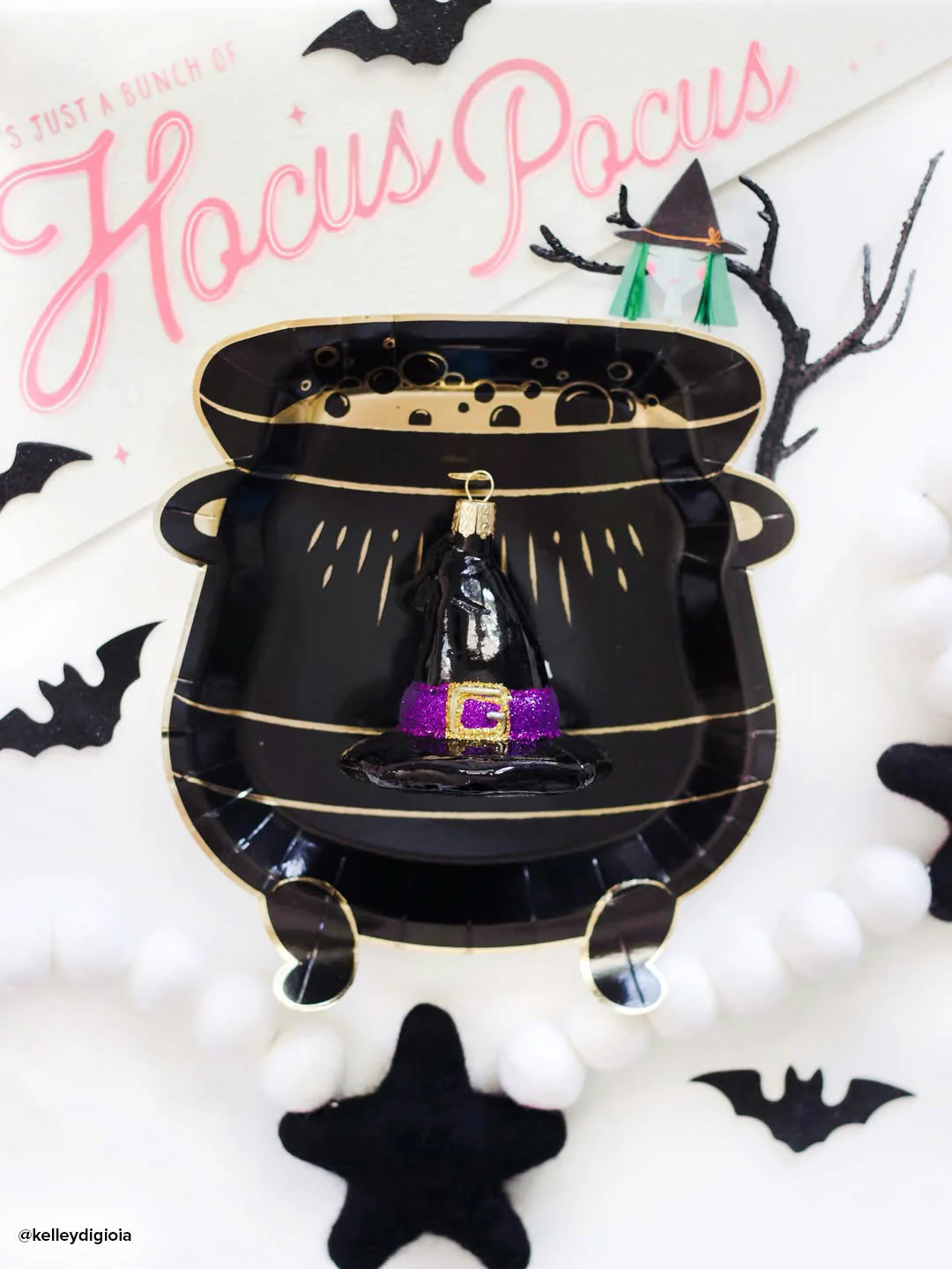 Witchs Hat Ornament - Image 3