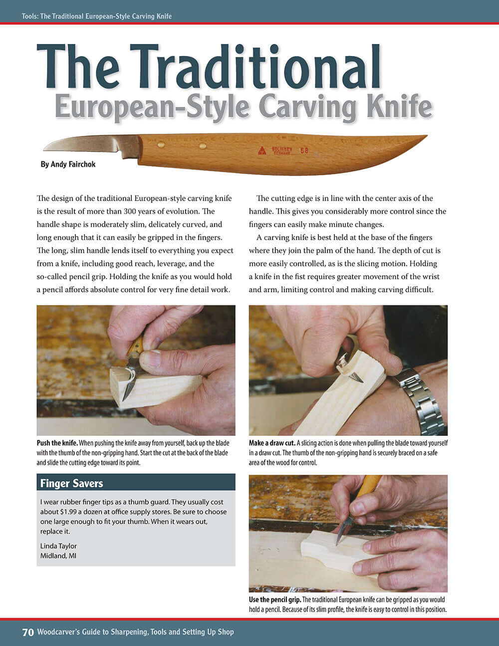 Woodcarver's Guide to Sharpening, Tools and Setting Up Shop (Best of WCI) - Image 4