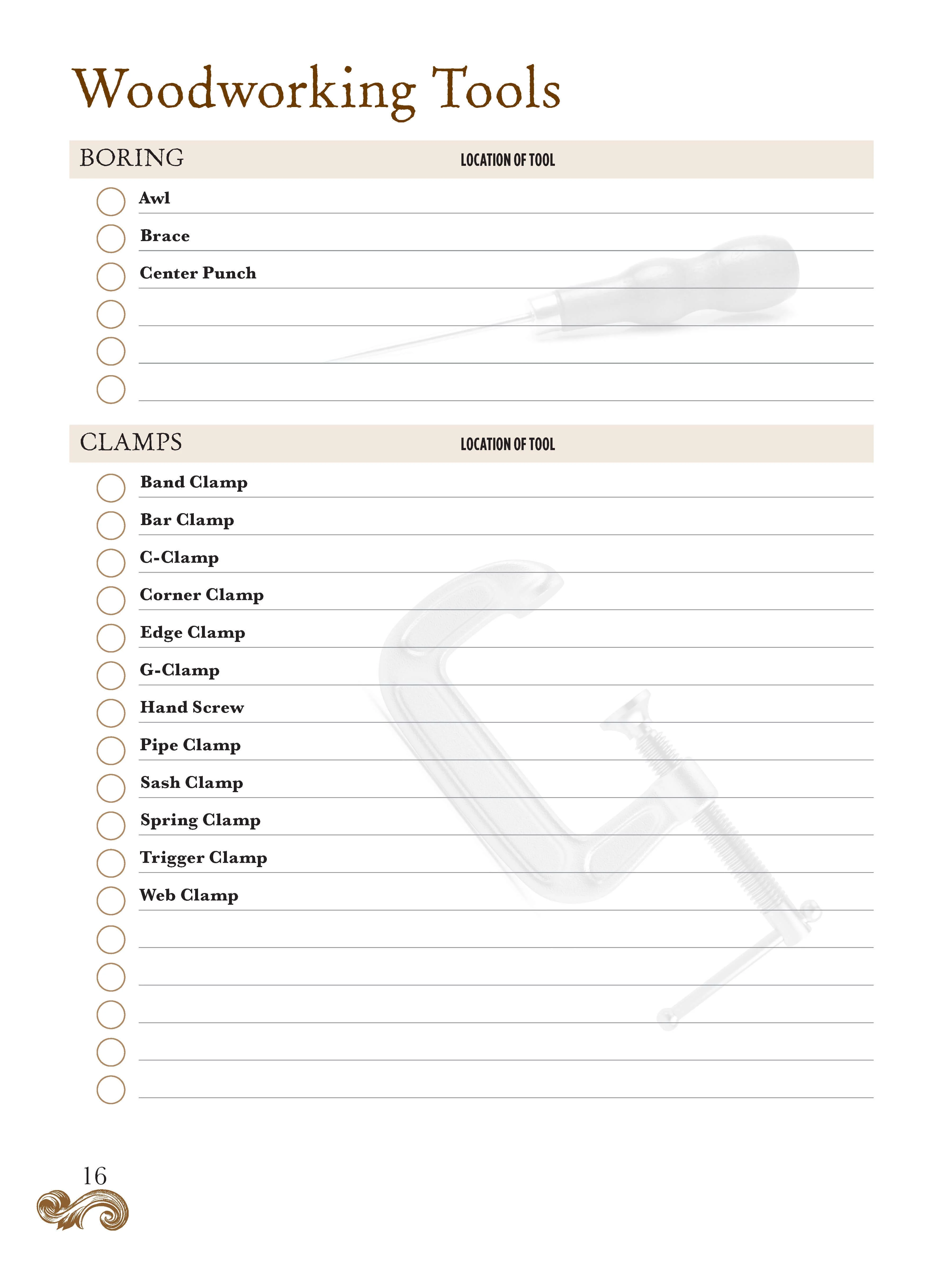 Woodworker's Shop Journal - Image 5