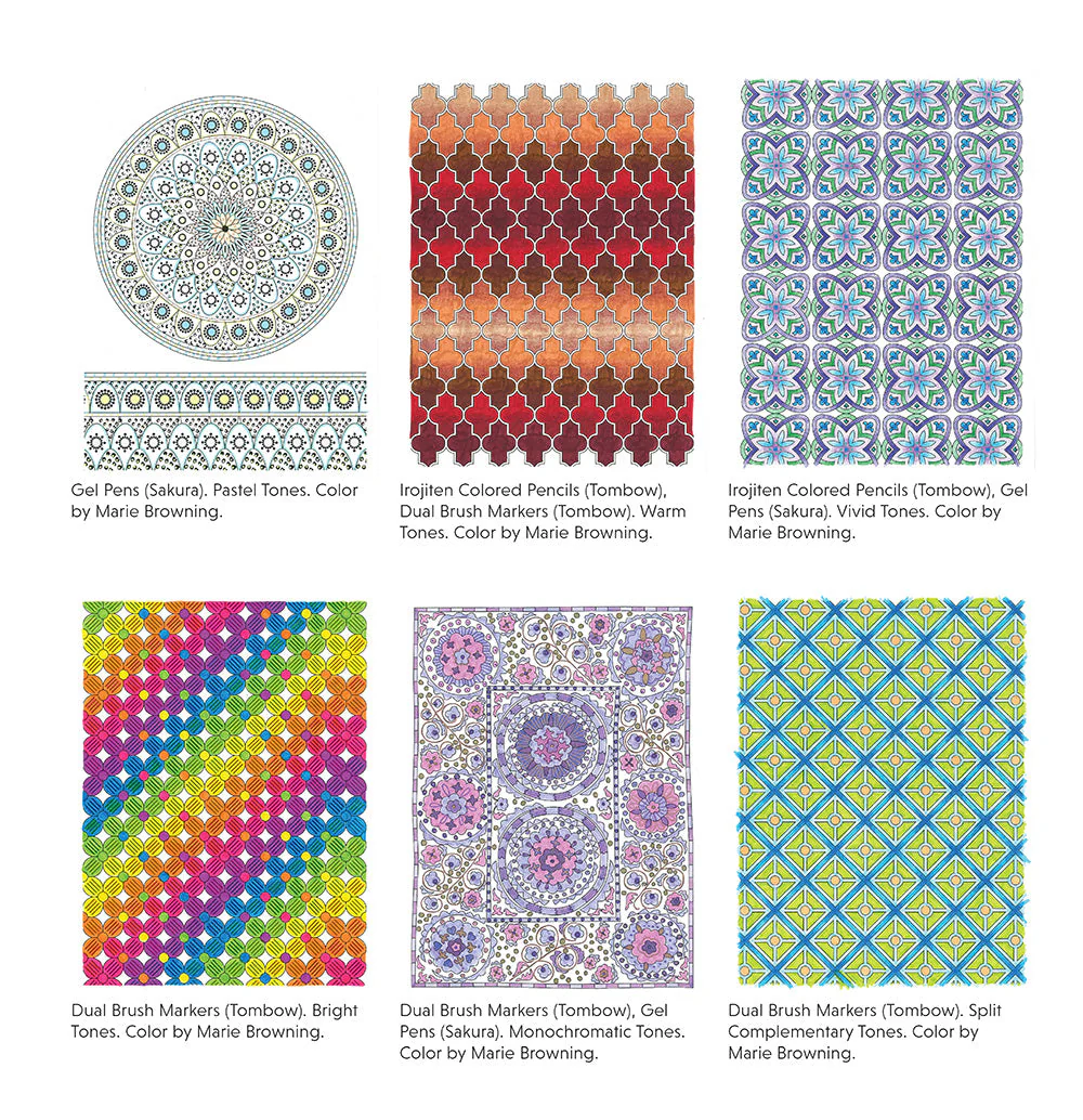 World Beat Designs: Mandalas and More Coloring Book - Image 2