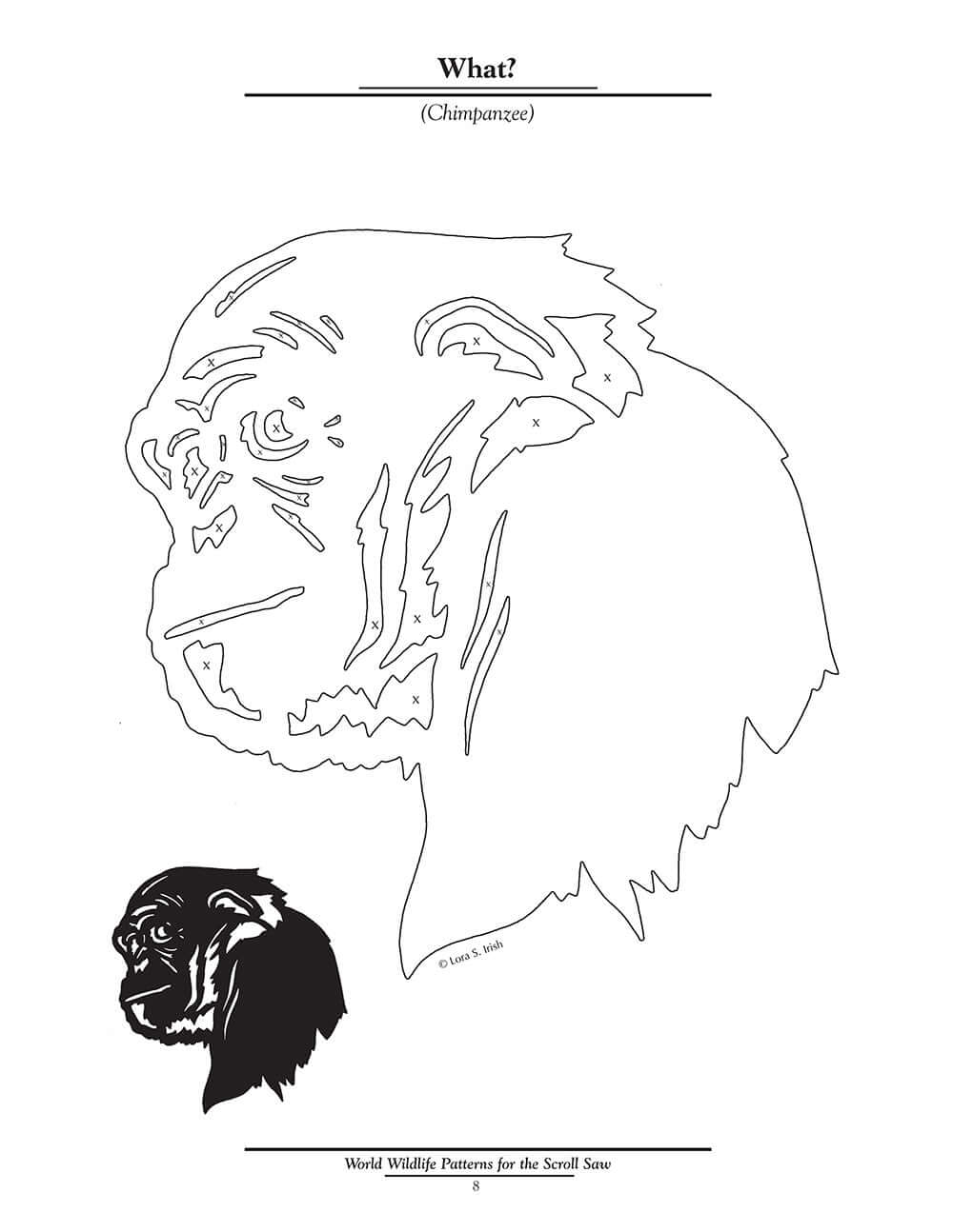 World Wildlife Patterns for the Scroll Saw - Image 5