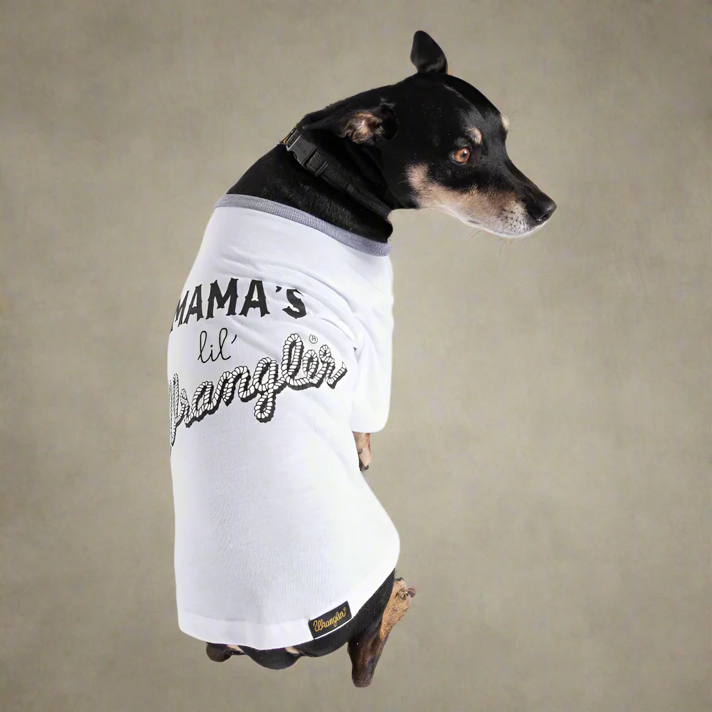 Wrangler® Mamas Lil Wrangler Tee Ivory - Image 2
