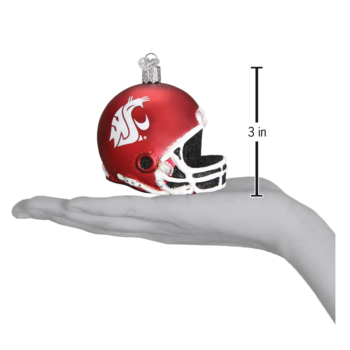 WSU Helmet Ornament - Image 4