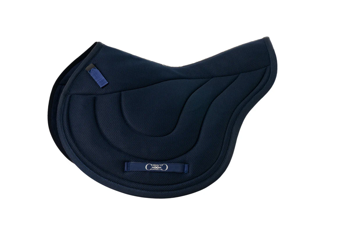 XC Mesh Saddle Pad with Quick Dry Cotton Lining in Navy, White or Black - Image 12