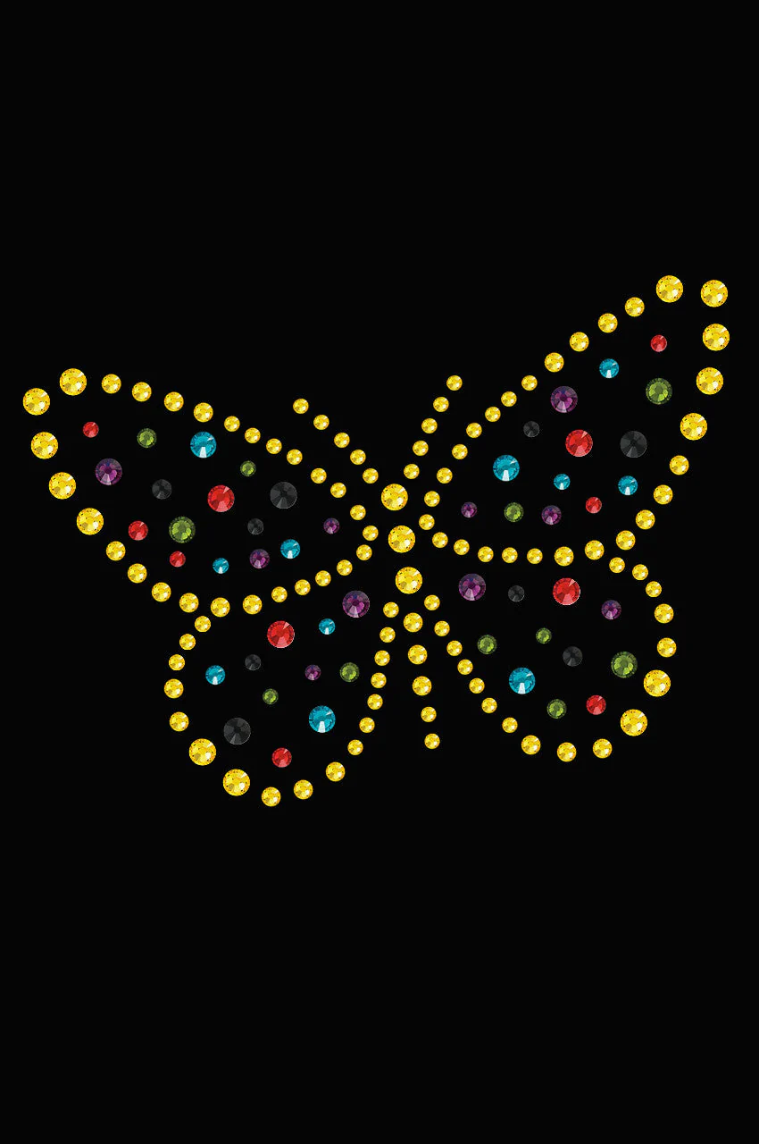 Yellow Dotted Butterfly - Bandanna - Image 13