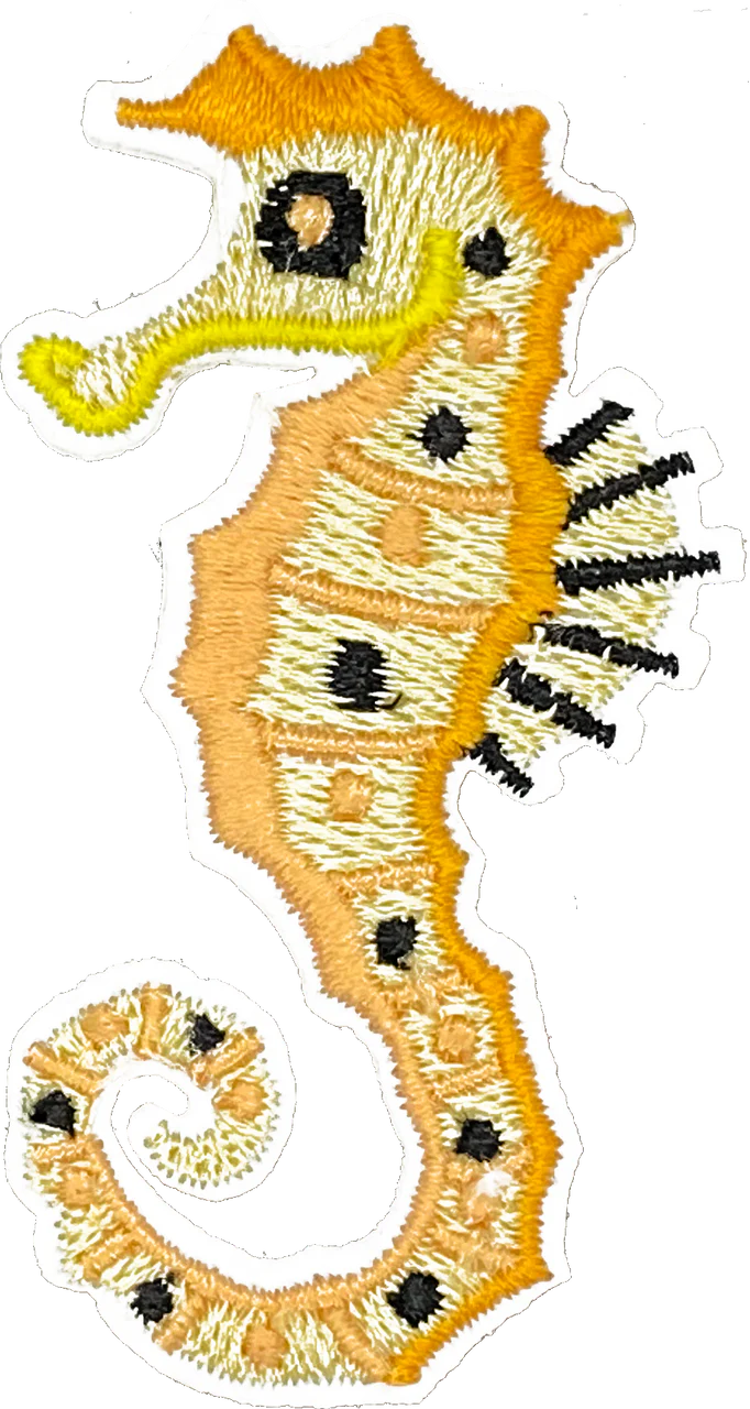 Yellow Seahorse - Patch