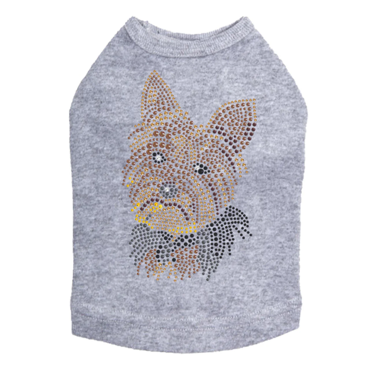 Yorkie Face  1 - Dog Tank - Image 6