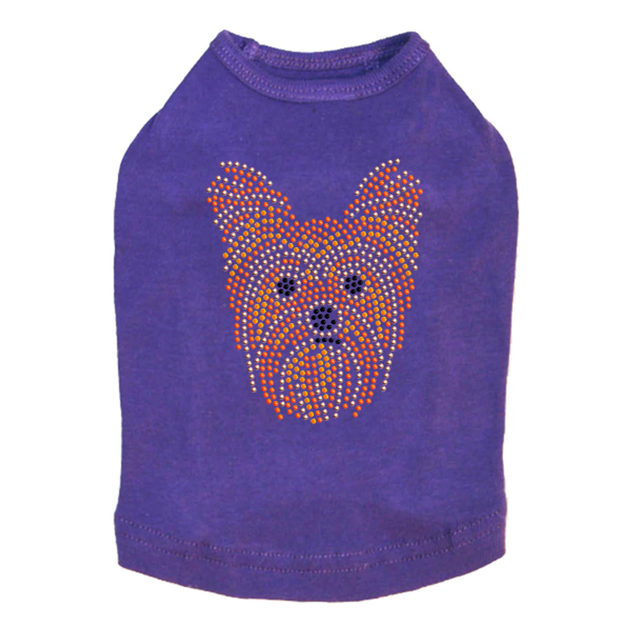 Yorkie Face 2 - Dog Tank - Image 5