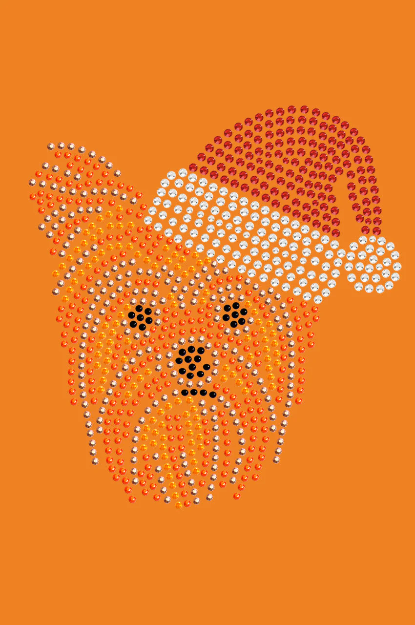 Yorkie Face 2 with Santa Hat - Bandana - Image 17