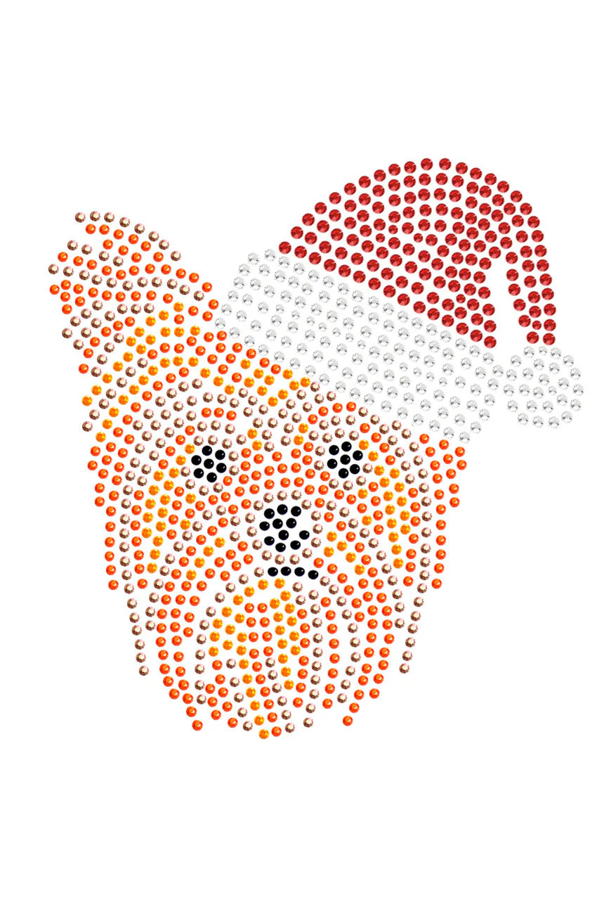 Yorkie Face 2 with Santa Hat - Bandana - Image 4