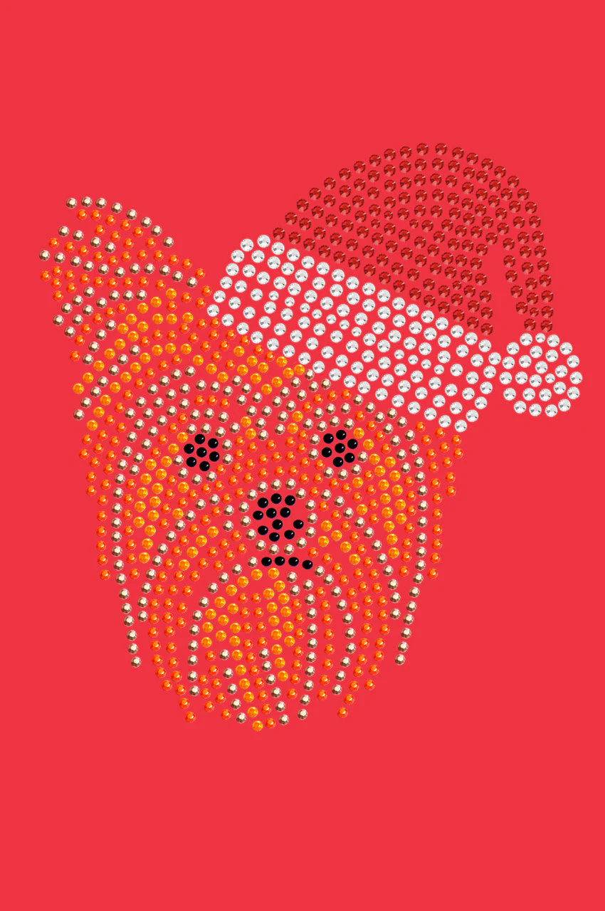 Yorkie Face 2 with Santa Hat - Bandana - Image 5