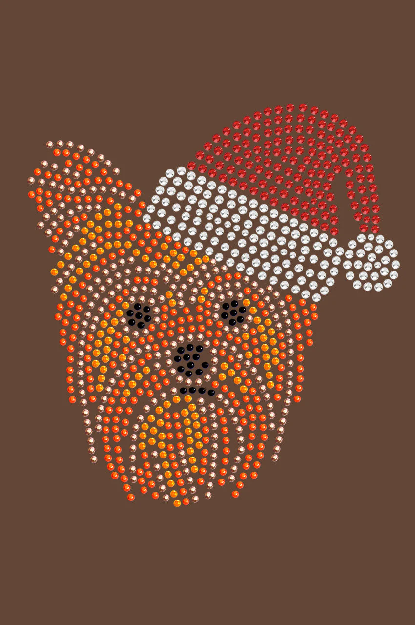 Yorkie Face 2 with Santa Hat - Bandana - Image 7