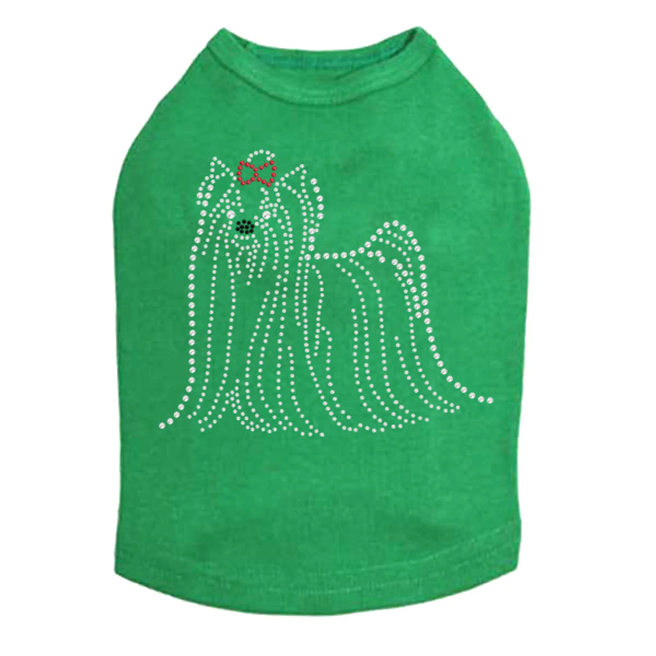 Yorkie Outline - Dog Tank - Image 15