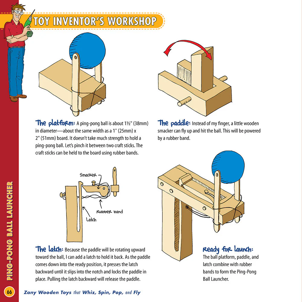 Zany Wooden Toys that Whiz, Spin, Pop, and Fly - Image 3