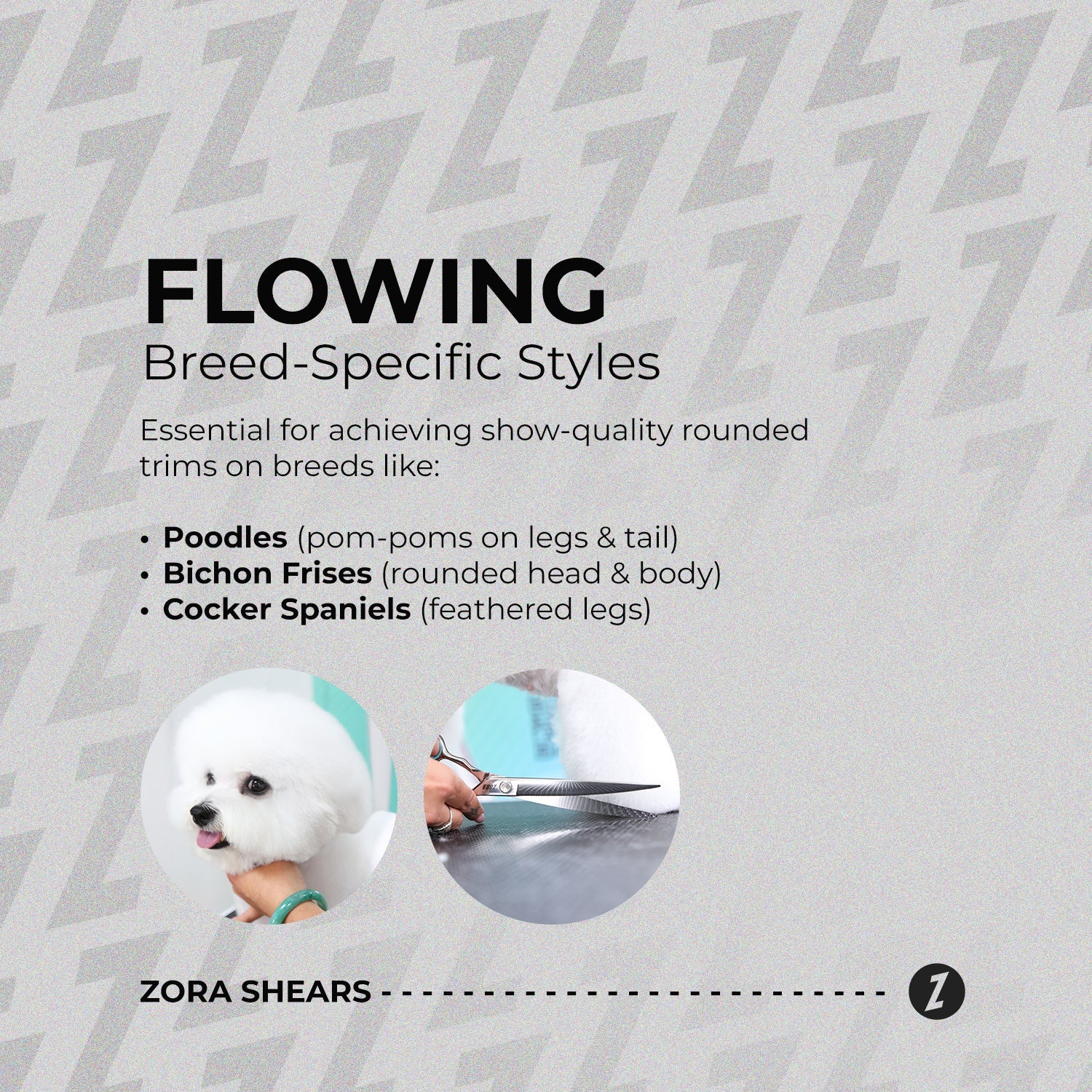 Zora Pet Grooming Curved Shear - Model A-800C - Image 14