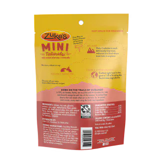 Zukes Adult Mini Naturals Salmon Dog Treats - Image 2